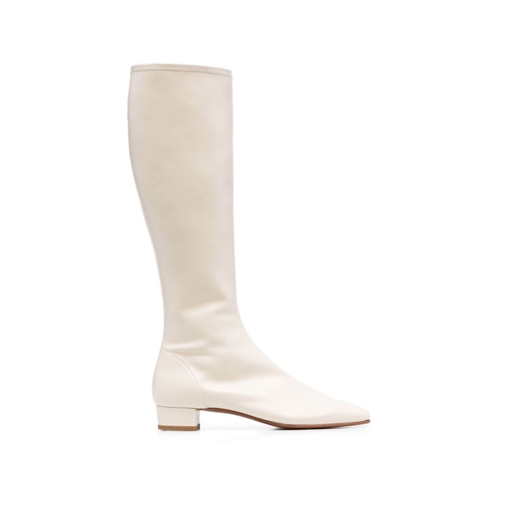 Eddie off white leather boot from By Far